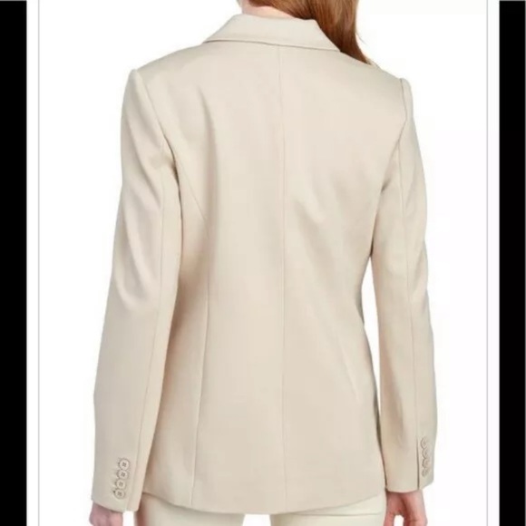 T Tahari Zip-Front Ivory Blazer NWT - Picture 2 of 9